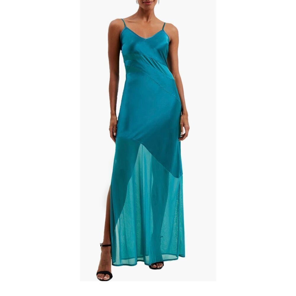 French Connection Women's Asymmetrical Side-Slit Dress size 8, NWT